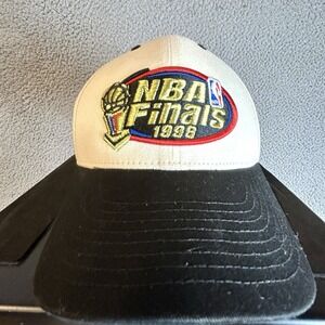 1998 NBA Finals Chicago Bulls Jazz Snap Back Basketball Hat Mitchell & Ness